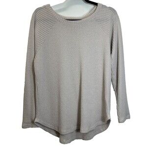 American Eagle Outfitters Top Women S Soft & Sexy Plush Pullover Waffle-Weave